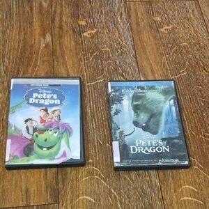 Disney Pete's Dragon DVD Set - Green and Blue Covers